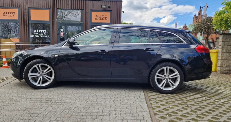 Opel Insignia cena 28900 przebieg: 165000, rok produkcji 2011 z Sosnowiec małe 667